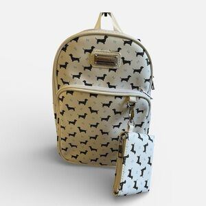 Madden Girl Dachshund mini backpack - NWT **